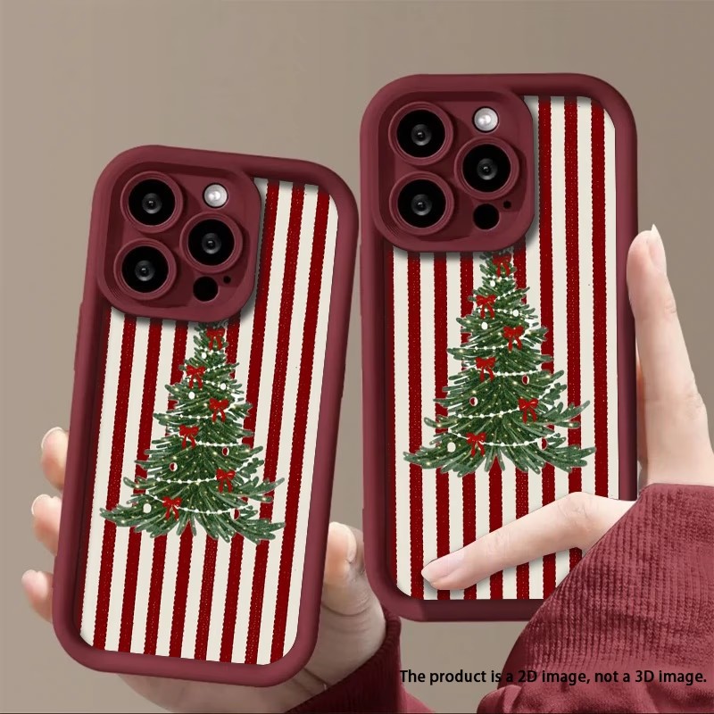 Apple Iphone 15 Pro Max - Sequoia Noel Desenli Telefon Kılıfı, iPhone