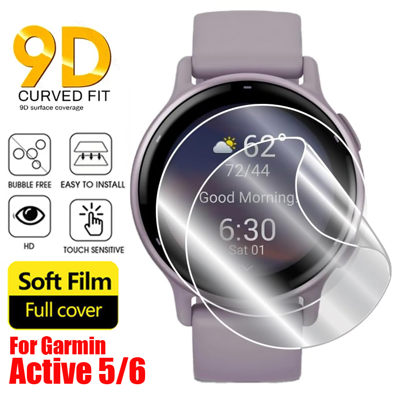 Hydrogel Screen Protector - 1-10 adet Hidrojel Film Garmin Vivoactive