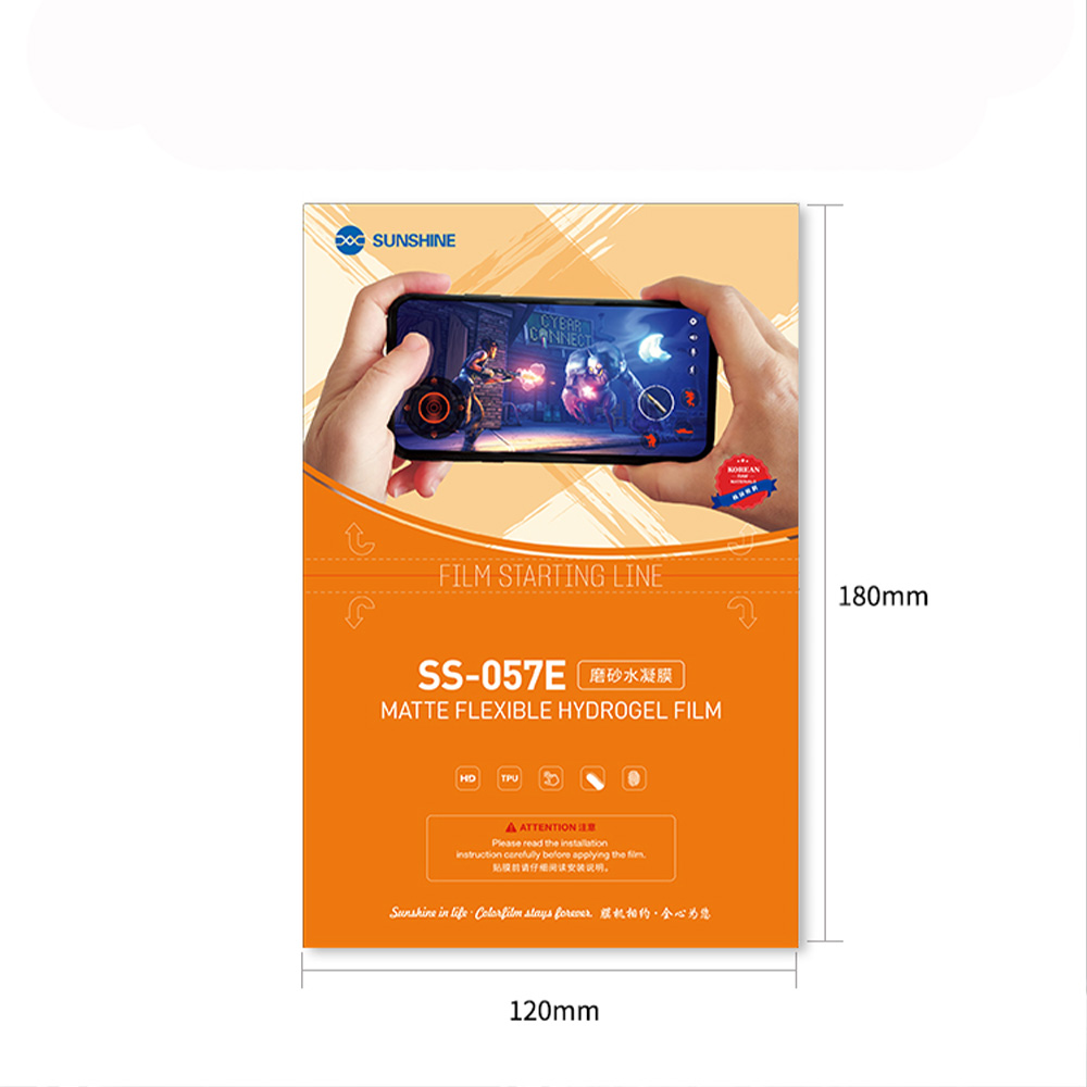 Flexible Tpu Film - SUNSHINE SS-057E Mat, Esnek TPU Hidrojel
