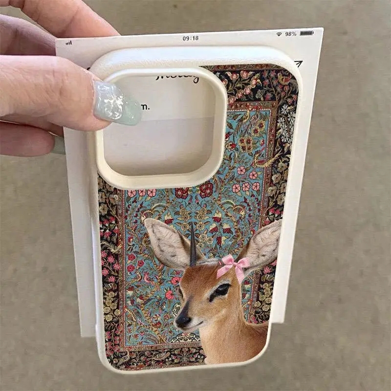 Vintage Geyik Desenli Silikon  - Xiaomi Poco X6 incelemesi ve fiyatı